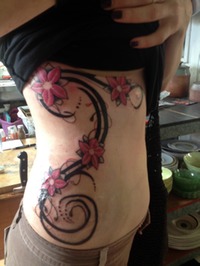 Suzy's Tattoo Before SOS Balm edited